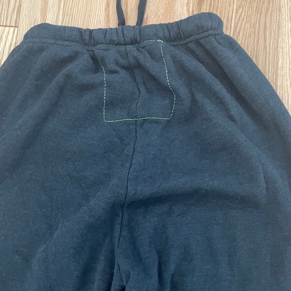 Aviator Nation Glitter Heart Charcoal Sweatpants - Picture 8 of 11